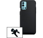 Kit de soporte magnético de automóvil fortalecido + cubierta de silicona líquida