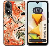 Funda Silicona Zte Blade A33s Mármol 12