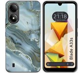 Funda Silicona Zte Blade A33s Mármol 09