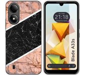 Funda Silicona Zte Blade A33s Mármol 07