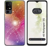 Funda Silicona TCL 40 NXTPAPER 5G Abstracto