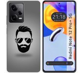Funda Silicona Xiaomi Redmi Note 12 Pro+ Plus 5G Barba