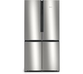 Siemens iQ300 KF96NVPEA nevera puerta lado a lado Independiente 605 L E Plata