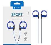 Auriculares + micro intrauditivos sport p5184 sunglasses azul one+