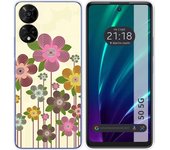 Funda Silicona TCL 50 5G Primavera En Flor