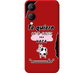Funda Silicona Roja Vivo Y17s Vaca