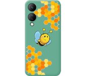 Funda Silicona Verde Vivo Y17s Abeja