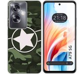 Funda Silicona Oppo A79 5G Camuflaje 01