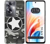 Funda Silicona Oppo A79 5G Camuflaje 02