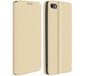 Funda iPhone SE 2020 / 8 / 7 libro billetera F. Soporte – Oro