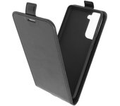 Funda Samsung Galaxy S21 Protector con Tapa Vertical y Tarjetero – Negro