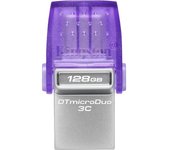 Kingston Technology DataTraveler microDuo 3C unidad flash USB 128 GB USB Type-A / USB Type-C 3.2 Gen