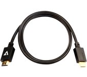 V7 Cable de vídeo negro Pro HDMI macho a HDMI macho 1m