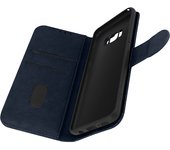 Funda Samsung Galaxy S8 Tarjetero Soporte Vídeo azul