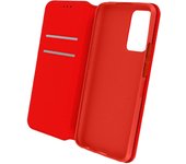 Funda Samsung Galaxy A03s Tarjetero Soporte Vídeo Rojo