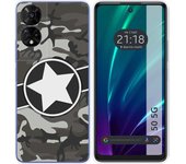 Funda Silicona TCL 50 5G Camuflaje 02
