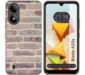 Funda Silicona Zte Blade A33s Ladrillo 01