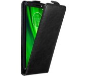 Funda para Motorola MOTO G6 PLAY in NEGRO ANTRACITA - Cubierta Proteccion Estilo Flip con Cierre Magnetico - Etui Case Cover Carcasa
