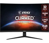 MSI G321CUV pantalla para PC 80 cm (31.5 pulgadas pulgadas) 3840 x 2160 Pixeles 4K Ultra HD Negro