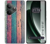 Funda Silicona Realme GT 6 / GT 6T 5G Madera 10