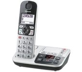 KX-TGE520 Sistema de contestador de teléfono inalámbrico con identificador de llamadas DECT\GAP Negr
