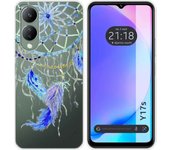 Funda Silicona Vivo Y17s Plumas