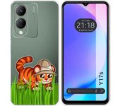 Funda Silicona Vivo Y17s Tigre