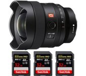 FE 14mm f/1.8 GM + 3 SanDisk 32GB Extreme PRO UHS-II SDXC 300 MB/s + PDF  pulgadas pulgadas20 TÉCNICAS PARA MEJORAR