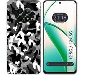 Funda Silicona Realme 12 5G / 12x 5G Snow Camuflaje