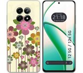 Funda Silicona Realme 12 5G / 12x 5G Primavera En Flor