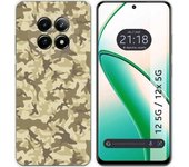 Funda Silicona Realme 12 5G / 12x 5G Sand Camuflaje