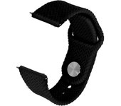 Correa Samsung Galaxy Watch 4 Silicona Trenzada Negro