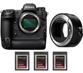 Z9 + FTZ II + 3 SanDisk 64GB Extreme PRO CFexpress Type B + PDF  pulgadas pulgadas20 TÉCNICAS PARA MEJORAR SUS FOTOS
