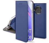 Funda para Xiaomi Mi 10T Lite 5G, Azul Oscura - Flip Cover Smart Magnética con Soporte y Cartera par