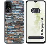 Funda Silicona TCL 40 NXTPAPER 5G Ladrillo 05