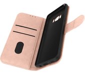 Funda Samsung Galaxy S8 Tarjetero Soporte Vídeo rosa