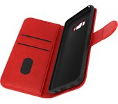 Funda Samsung Galaxy S8 Tarjetero Soporte Vídeo rojo
