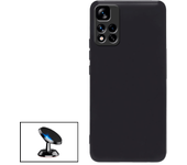 Kit de soporte de automóvil magnético + cubierta de silicona líquida