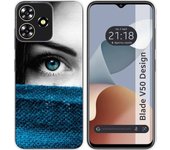 Funda Silicona Zte Blade V50 Design 4G Ojo