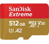 SanDisk Extreme 512 GB MicroSDHC UHS-I Clase 10