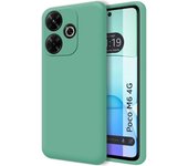 Funda Silicona Xiaomi Poco M6 4G Verde