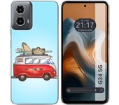 Funda Silicona Motorola Moto G34 5G Furgoneta