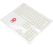 REDRAGON A130W-SP SCARAB WHITE, Keycaps de PBT tipo Pudding Blancas