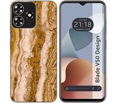 Funda Silicona Zte Blade V50 Design 4G Mármol 10
