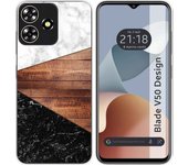 Funda Silicona Zte Blade V50 Design 4G Mármol 11