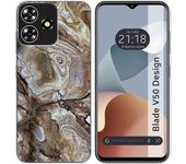 Funda Silicona Zte Blade V50 Design 4G Mármol 14