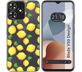 Funda Silicona Zte Blade V50 Design 4G Limones