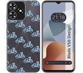 Funda Silicona Zte Blade V50 Design 4G Scooter