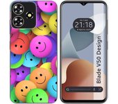 Funda Silicona Zte Blade V50 Design 4G Smile
