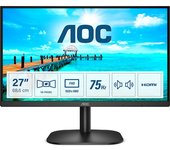 AOC B2 27B2AM LED display 68,6 cm (27 pulgadas pulgadas) 1920 x 1080 Pixeles Full HD Negro